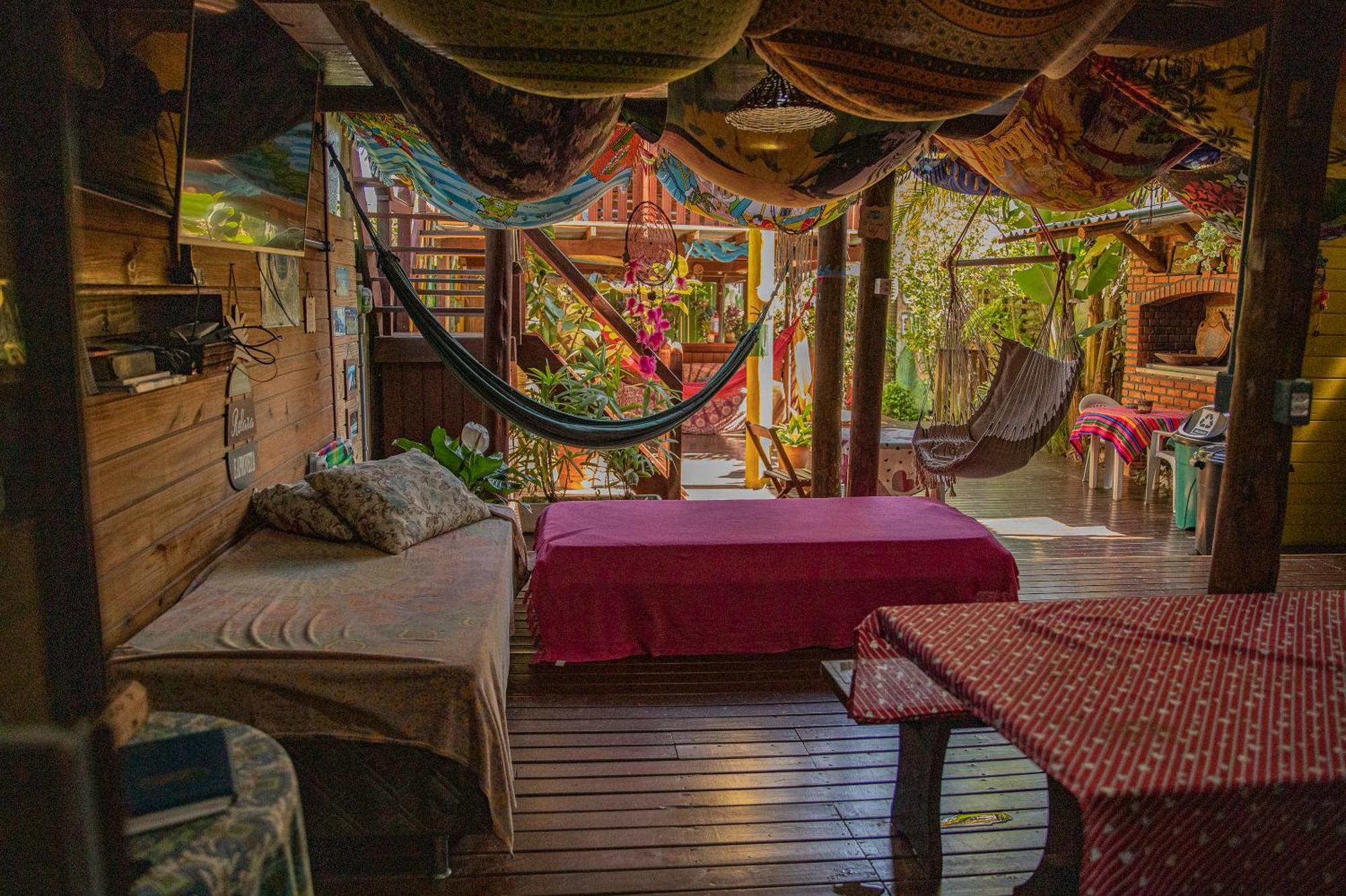 Guarda Encantada Surf Hostel Palhoça Kültér fotó